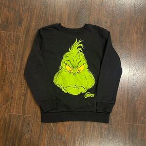 Grinch sweatshirt size L kids